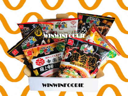 Winwinfoodie Baby Star Snack Noodles Crisps Boxset Gift Box Set - WINWIN FOODIE
