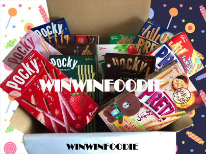 Winwinfoodie Glico Pocky & Pretz Boxset Gift Box Set - WINWIN FOODIE